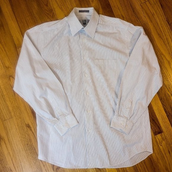 Men's XMI Striped Dress Shirt (16-34/35) - Picture 3 of 6